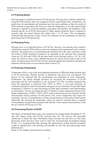 solid state recycling . ECAP | PDF