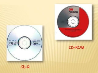CD-R
CD-ROM
 