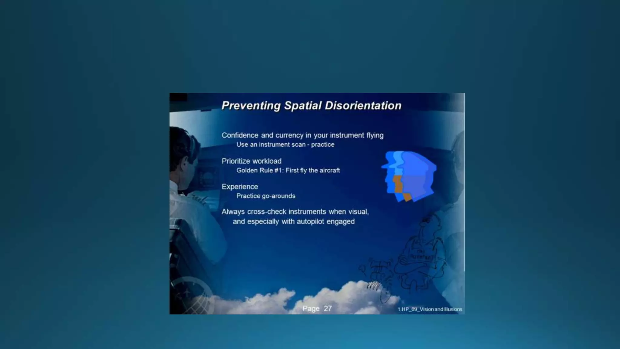 spatial disorientation