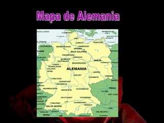 Mapa de Alemania 