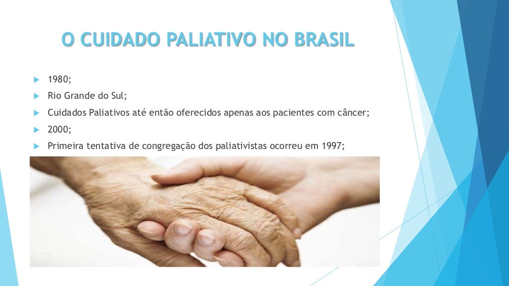 Inicio dos cuidados Paliativos no Brasil e a importância da Enfermagem
