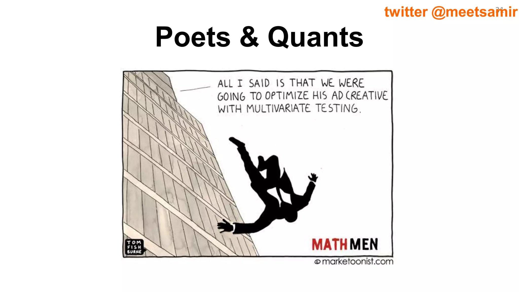 31twitter @meetsamir
Poets & Quants
 