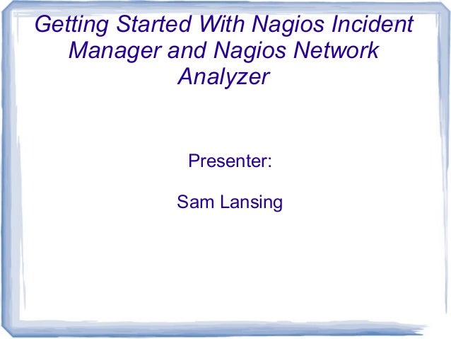 nagios network analyzer