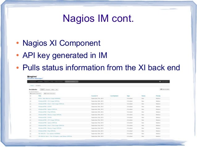 nagios network analyzer