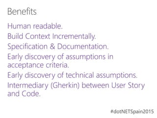 Specflow: Specification by Example | PPTX