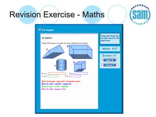 Revision Exercise - Maths 