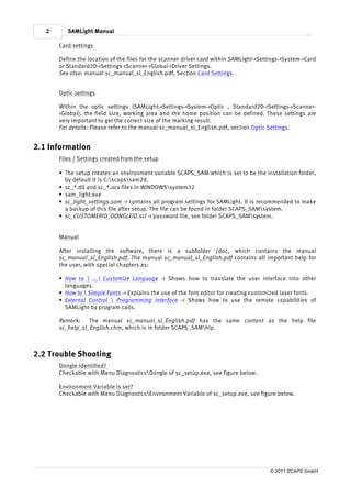 Samlight manual | PDF