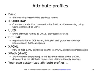 SAML V2.0 Basics - Security Assertion Markup Language | PDF