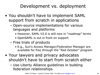 SAML V2.0 Basics - Security Assertion Markup Language | PDF