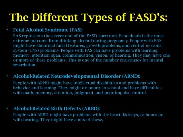 Fetal Alcohol Syndrome