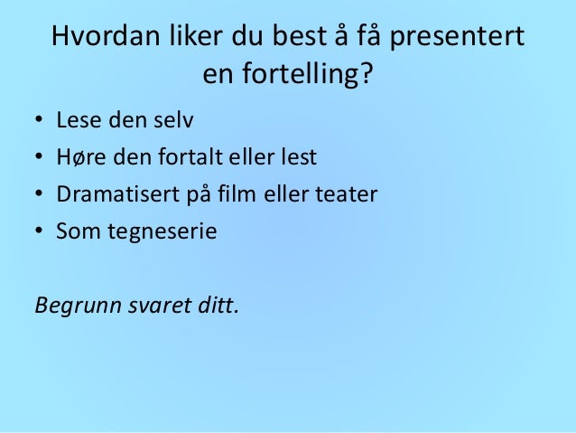 Hvordan du beskrive deg selv datingside eksempler