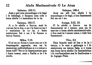Samoan bible   help from above