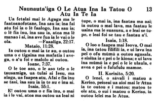 Samoan bible   help from above