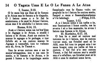Samoan bible   help from above