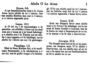 Samoan bible   help from above