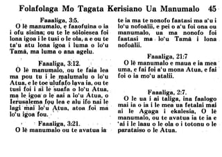 Samoan bible   help from above