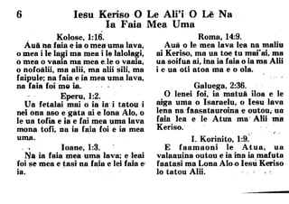 Samoan bible   help from above
