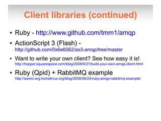 Introduction to AMQP Messaging with RabbitMQ