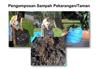 Pengomposan  Sampah  Pekarangan/Taman
 