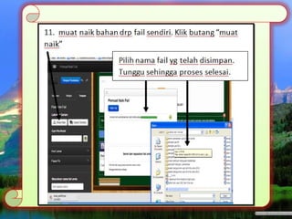 Sampel bina laman dlm frogvle2013