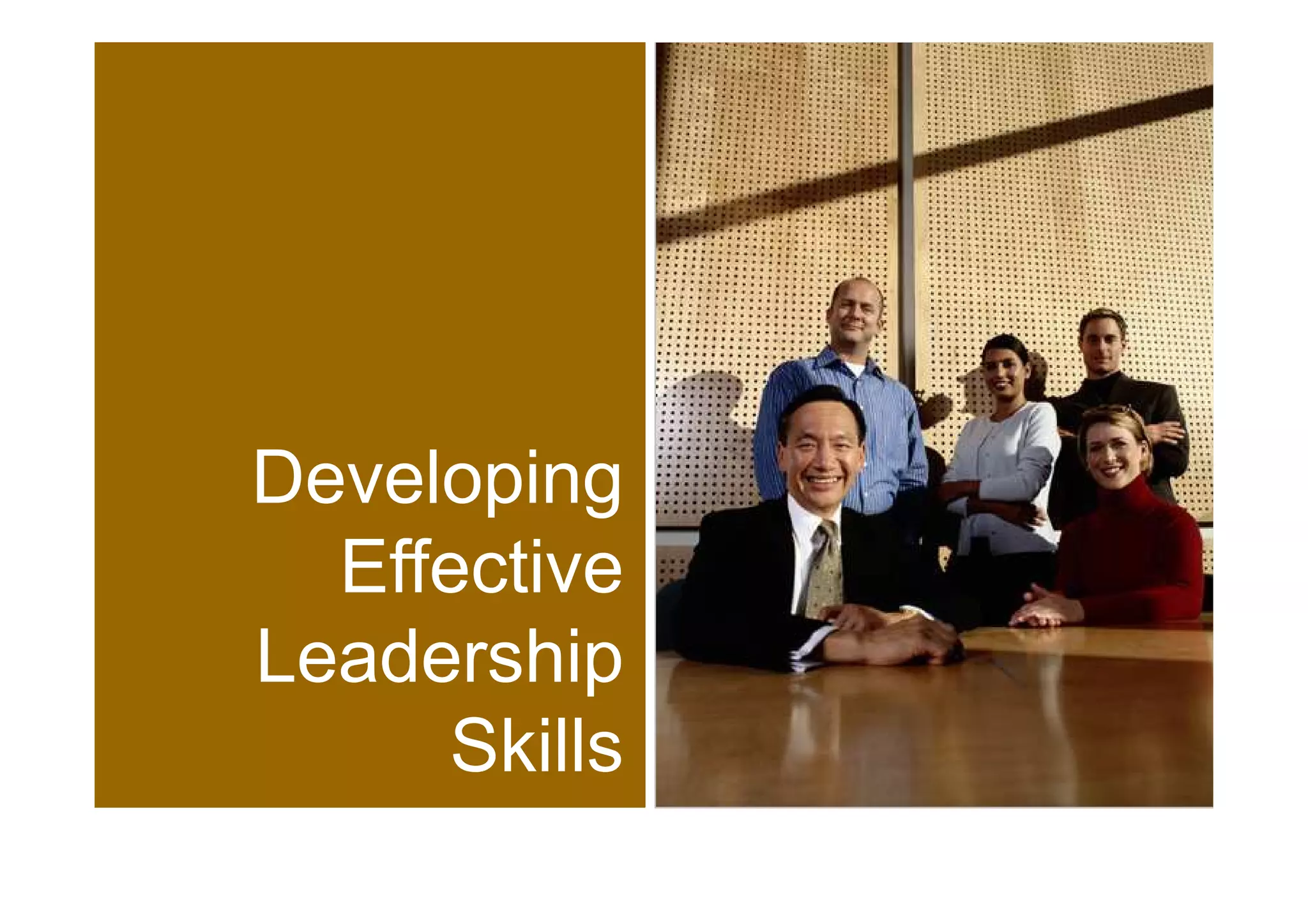 Materi Training Leadership Skills | PPT