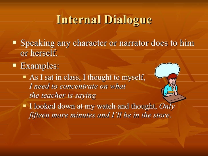 Internal dialogue image