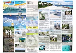 Camiguin Travel Map 2nd Edition