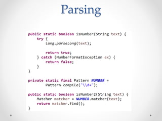 Parsing
 