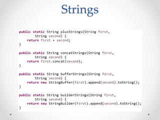 Strings
 