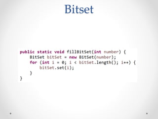 Bitset
 