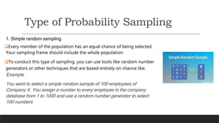 Simple Probability Sample Sample | PPTX