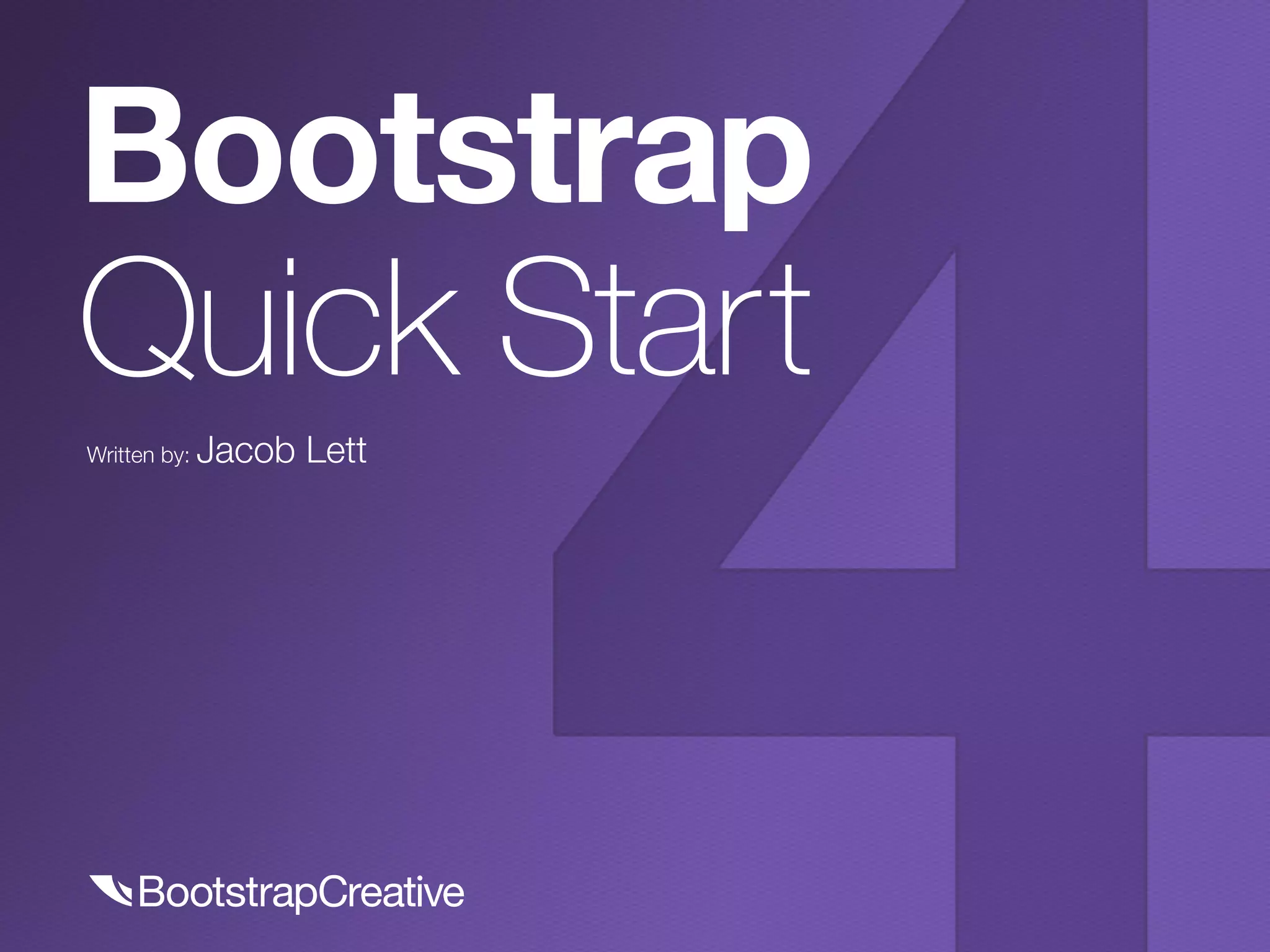 Bootstrap 4 Tutorial PDF for Beginners - Learn Step by Step | PPT