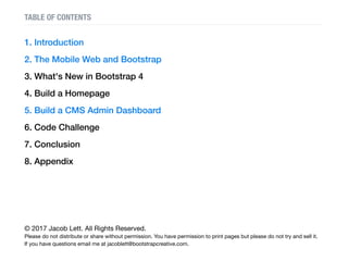 Bootstrap 4 Tutorial PDF for Beginners - Learn Step by Step | PPT