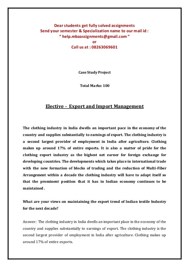 Management case studies with answers