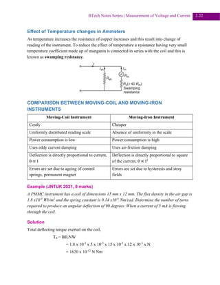 Full Chapter: Measurement of Voltage and Current | PDF