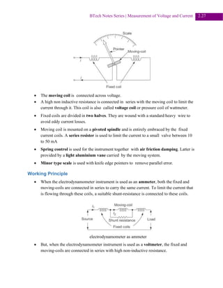 Full Chapter: Measurement of Voltage and Current | PDF