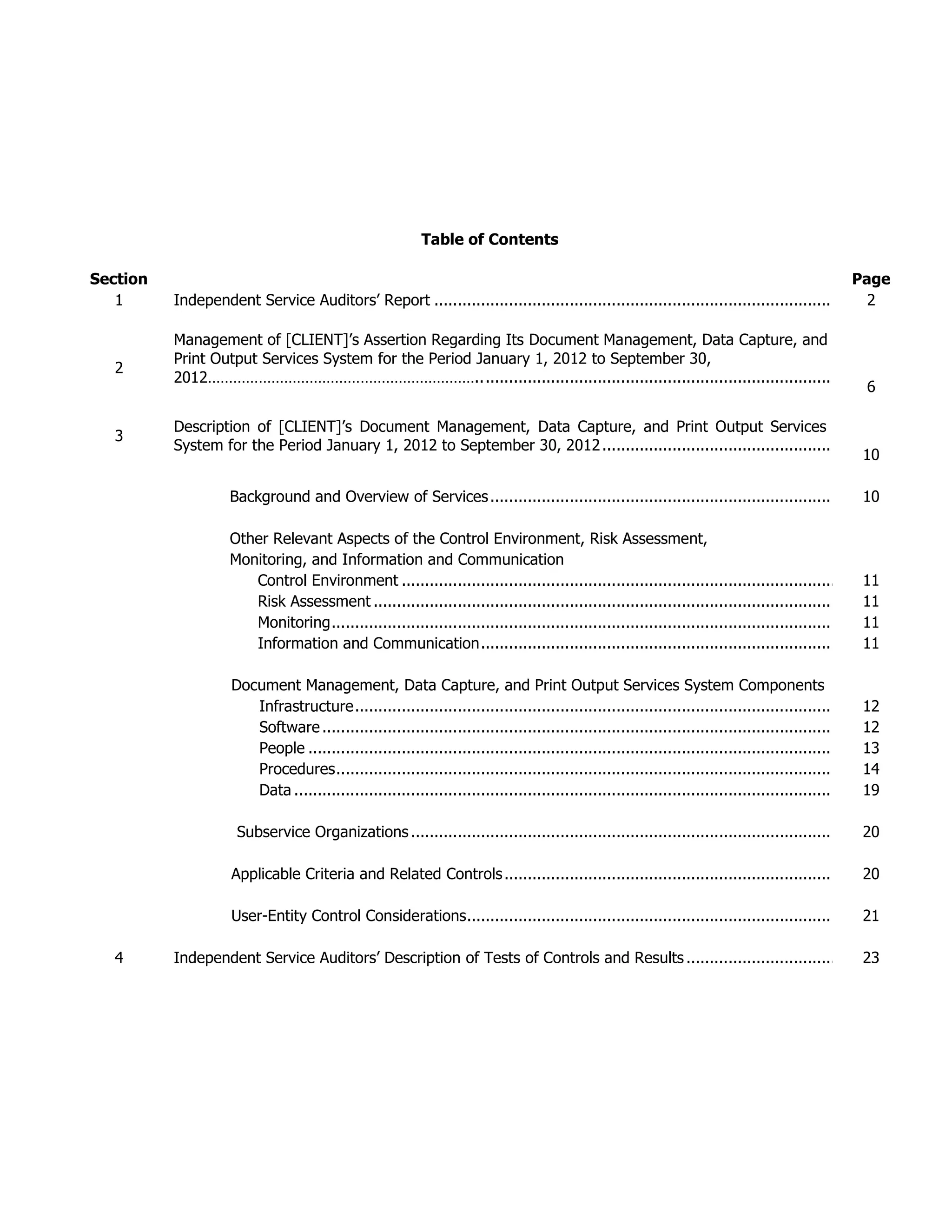 Sample - Corporate Report | DOCX