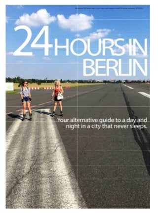CTR/Curso Reisejournalismus: 24 Hours In Berlin