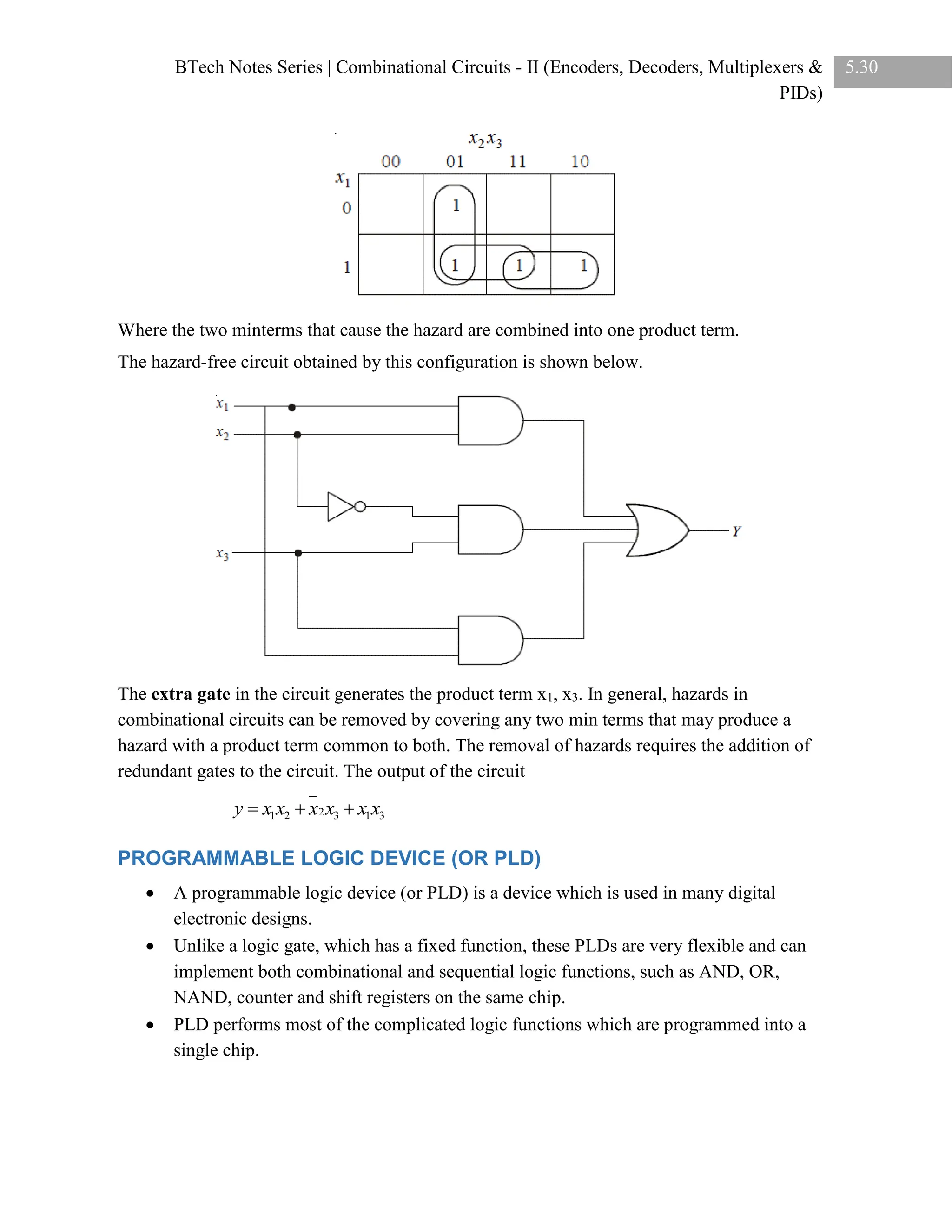 Combinational Circuits - II (Encoders, Decoders, Multiplexers & PIDs).pdf