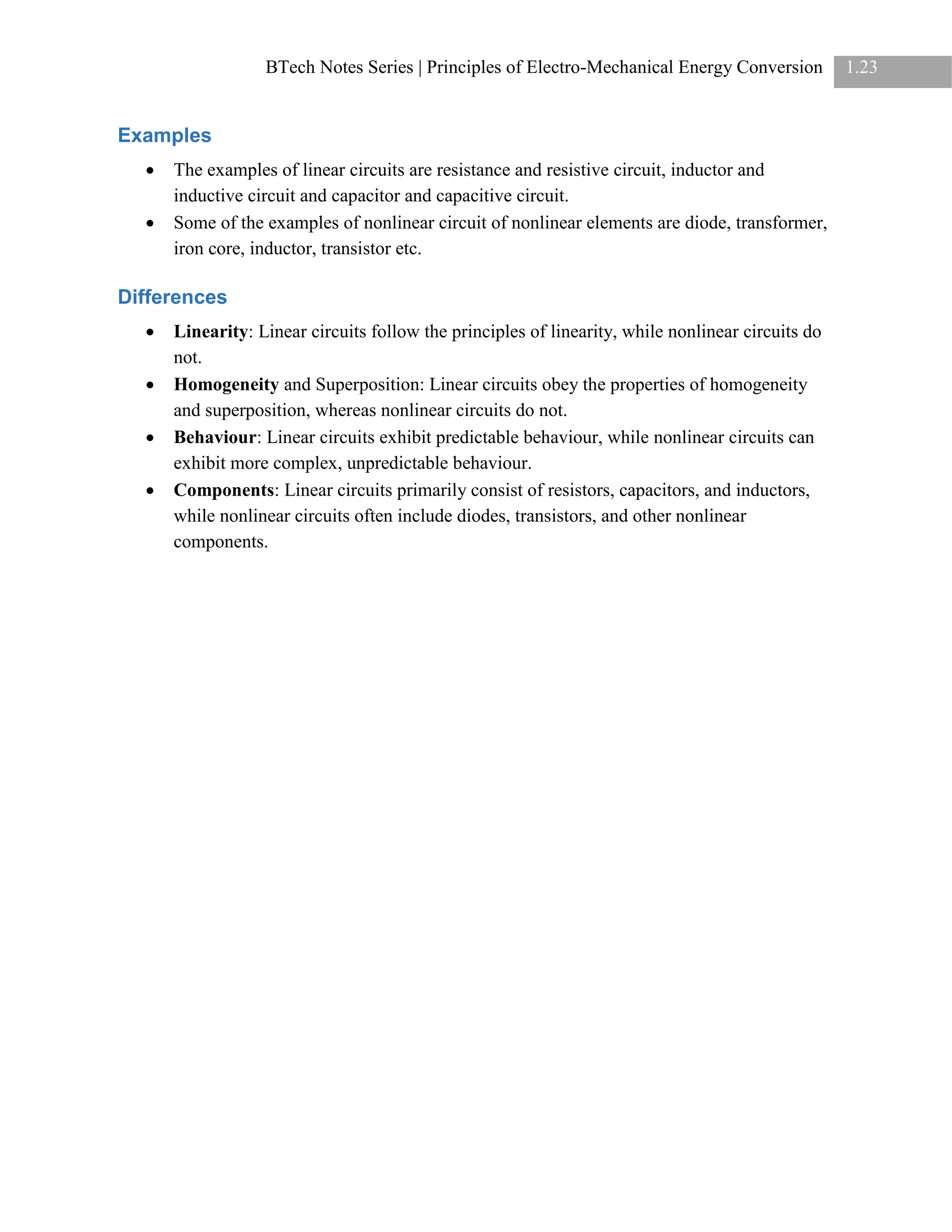 Principles of Electro-Mechanical Energy Conversion | PDF