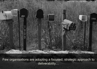 Companies not doing, or even planning 