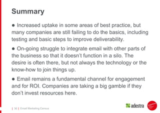 Barriers to effective email integration