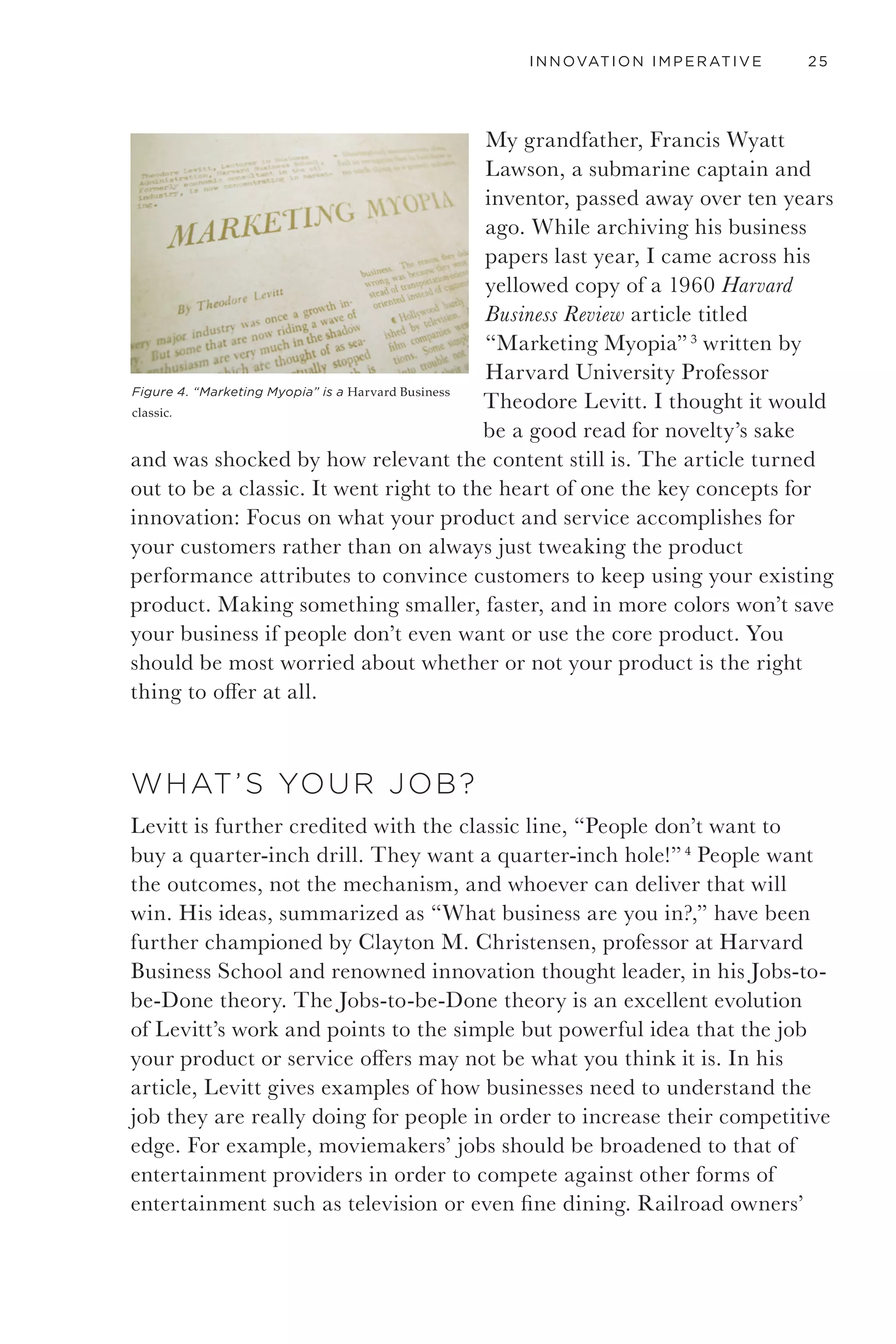 22 GETTING TO THANK YOU
NOTES
1. “Massive Change,” Bruce Mau Design, accessed March 23, 2013, http://www.
brucemaudesign. com/4817/88330/work/massive-change.
2. “In Remembrance Of Bill Moggridge, 1943-2012,” Fast Co.Design,
accessed March 23, 2013, http://www.fastcodesign.com/1670751/
in-remembrance-of-bill-moggridge-1943-2012.
3. Robert Berner, “Design Visionary,” Bloomberg Businessweek Magazine,
posted June 18, 2006, http://www.businessweek.com/stories/2006-06-18/
design-visionary.
4. Sarah Lacy, “Amazon Buys Zappos,” TechCrunch, July 22, 2009, http://www.
techcrunch. com/2009/07/22/amazon-buys-zappos.
5. Bill Taylor, “Please, Can We All Just Stop ‘Innovating’?,” HBR Blog Network
(blog), Harvard Business Review, May 30,2012, http://blogs.hbr.org/
taylor/2012/05/please_can_we_all_just_stop_ innovating.html.
 