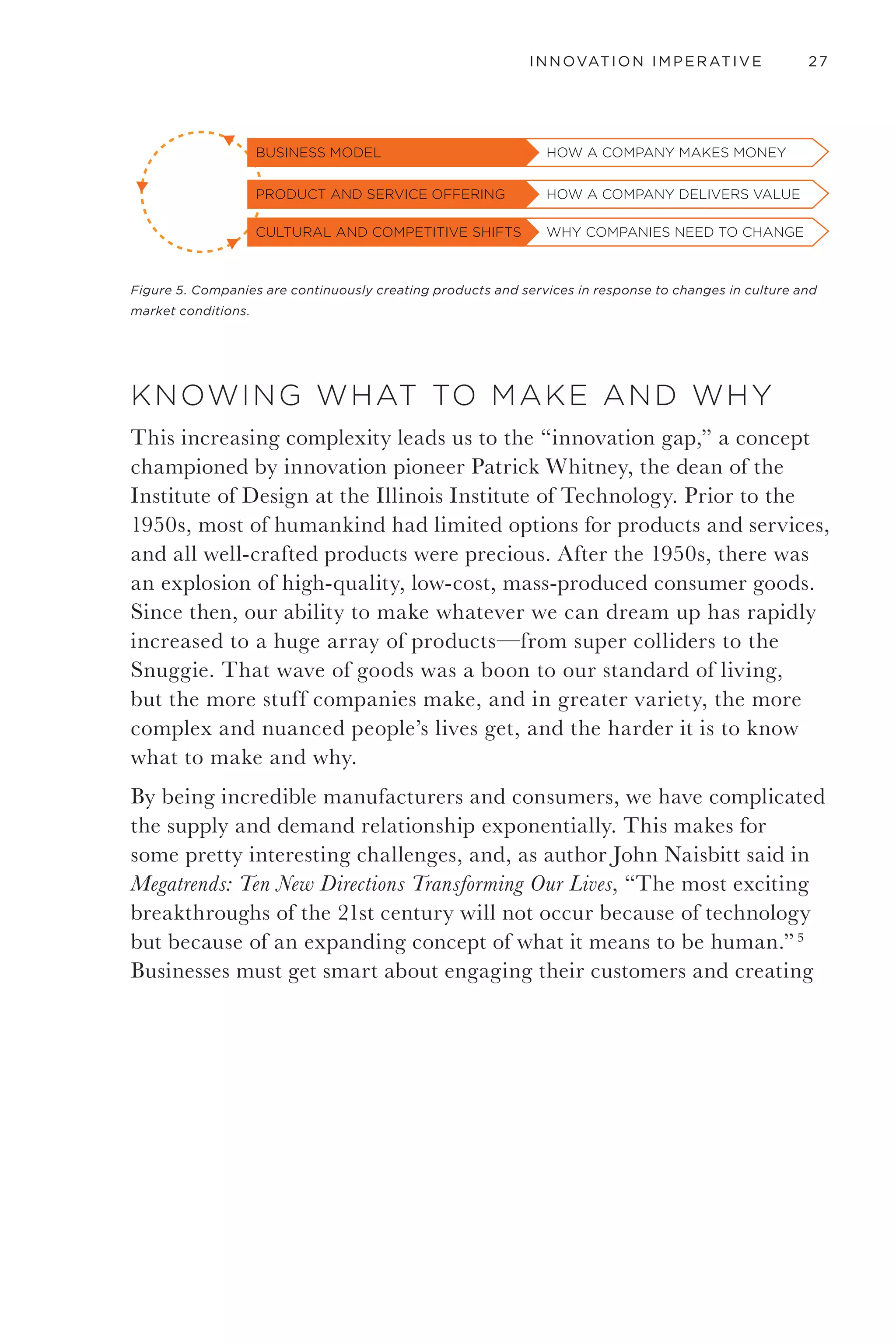 24 GETTING TO THANK YOU
Proﬁt is not the explanation, cause or rationale of
business behavior and business decisions, but the test of
their validity. 1
—Peter Drucker, management thought leader, author, and
educator
We are searching for some kind of harmony between two
intangibles: a form which we have not yet designed and a
context which we cannot properly describe. 2
—Christopher Alexander, architect and author
 