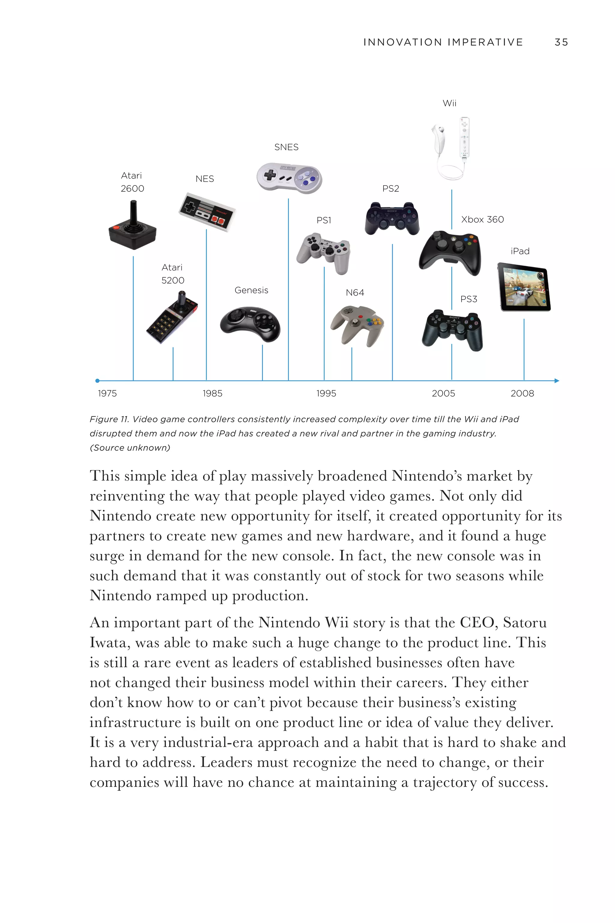 32 GETTING TO THANK YOU
the focus to providing a meaningful service to customers, turning the
company around even after it had been declared beyond saving. Schultz’s
return to meaning vaulted Starbucks back into a leadership position with
its Via Ready Brew instant coffee, which reached $100 million in global
sales only ten months after launch, capturing about thirty percent of the
$330 million premium single serve/pod category. 11
Via is a product that
critics scoffed at. That comeback process was important as it led to the
evolution of the Via product, but purpose is what builds excitement and
ultimately captures market share. Schultz offered a great new product,
slowed store expansion to improve the quality of experience—a central
value in the original Starbucks’ success—and signaled an overall return
to the values that delivered on its promise of a place for people to spend
time outside of work or home on a regular basis, reinforcing a concept
known as the “third place.”
Experimental innovation is the stuff that inspires and creates the foundation
for companies such as Apple, Amazon, Twitter, and Microsoft. It pushes
failing companies back to the top of the charts and tips industries on end,
reshuffling competitors and long-held beliefs. It leverages the knowledge
generated from specialists but often requires the generalist perspective that
can see how to bring together the right solutions to the right problems at the
right time. This is the kind of innovation people fight for and salivate over, the
stuff that makes it to the cover of Time, Wired, and Fast Company.
PURPOSE DRIVEN PROCESS DRIVEN
PURPOSE MAINTAINED
2ND
WIND
Figure 9. Keeping a company fresh takes a strong sense of purpose.
(Mats Lederhausen, BECAUSE, 2008)
 