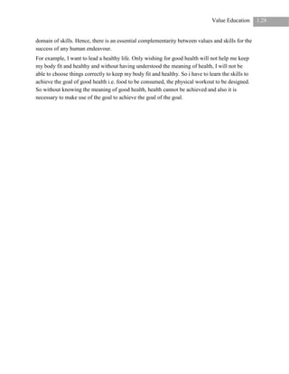 Human Values and Professional Ethics (Value Education) | PDF