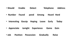 • Should Enable Detect Telephone Address
• Number Found pond Among Heard Herd
• Interesting Gossip Hoping Leave Early Today
• Appreciate tonight Experience Game Gain
• Job Position Possession Gradually Raise
 