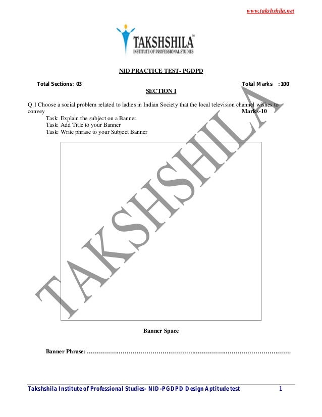 nift sample papers 2010 Nift entrance exam previous years papers: nift cat questions 2010.