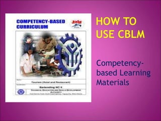 Competency-
based Learning
Materials
 