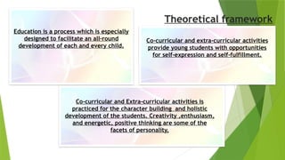 Impact of Co-Curricular and Extra-Curricular Activities on Senior High ...